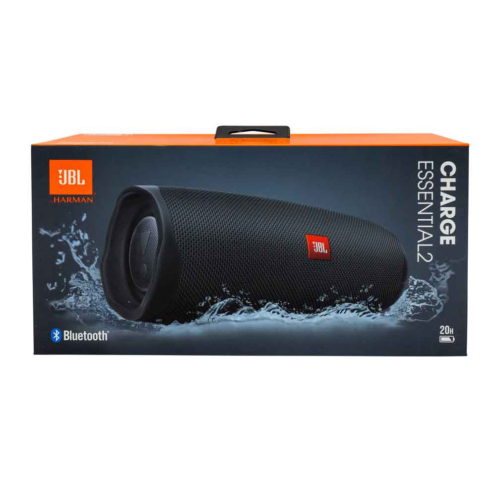 JBL Charge Essential 2 Tragbarer wasserdichter Lautsprecher mit Powerbank JBL Charge Essential 2 Tragbarer wasserdichter Lautsprecher mit Powerbank